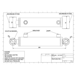 CYLINDER ROZDZIELACZY PARMITER