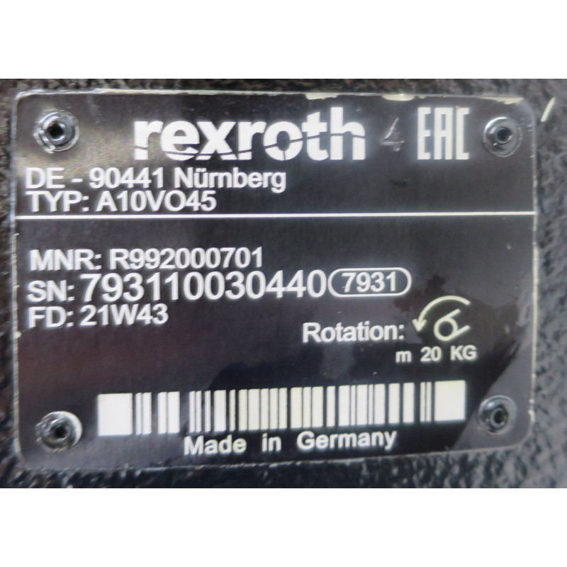 BOSCH REXROTH nr R992000701
