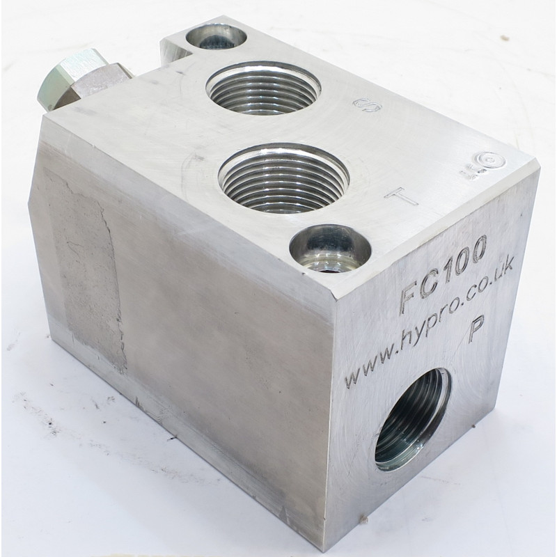 ŚRUBOWY ZAWÓR STERUJĄCY PRZEPŁYWEM 100 l/min