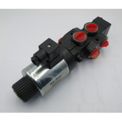 PODWÓJNY PRZEŁĄCZNIK 1/2 BSP 24 V, 6 PORTÓW