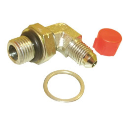 NAKRĘTKA BLOKUJĄCA 1/4BSP x 7/16JIC M/M 90C