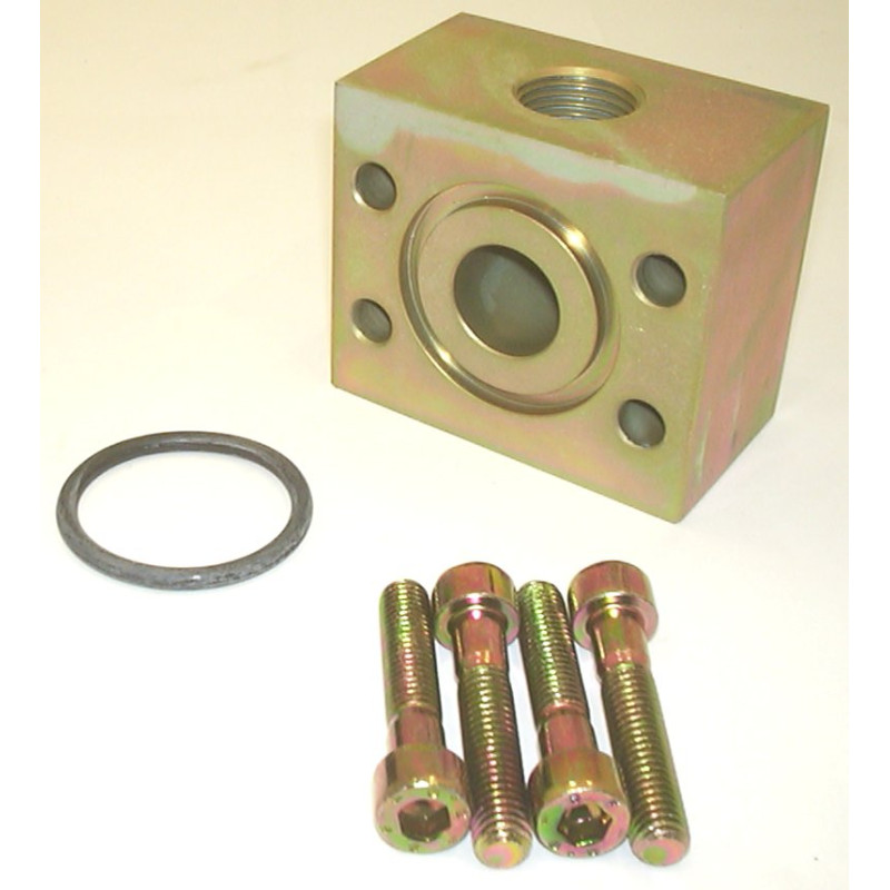 1/2 BSP 90% FEM PORT ELB ADAPT