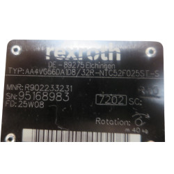 POMPA HYDRAULICZNA BOSCH REXROTH R902233231 AA4VG56DA1D8/32R-NTC52F