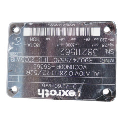 POMPA HYDRAULICZNA BOSCH REXROTH R902475530 ALA 36074774 51.06650-7012