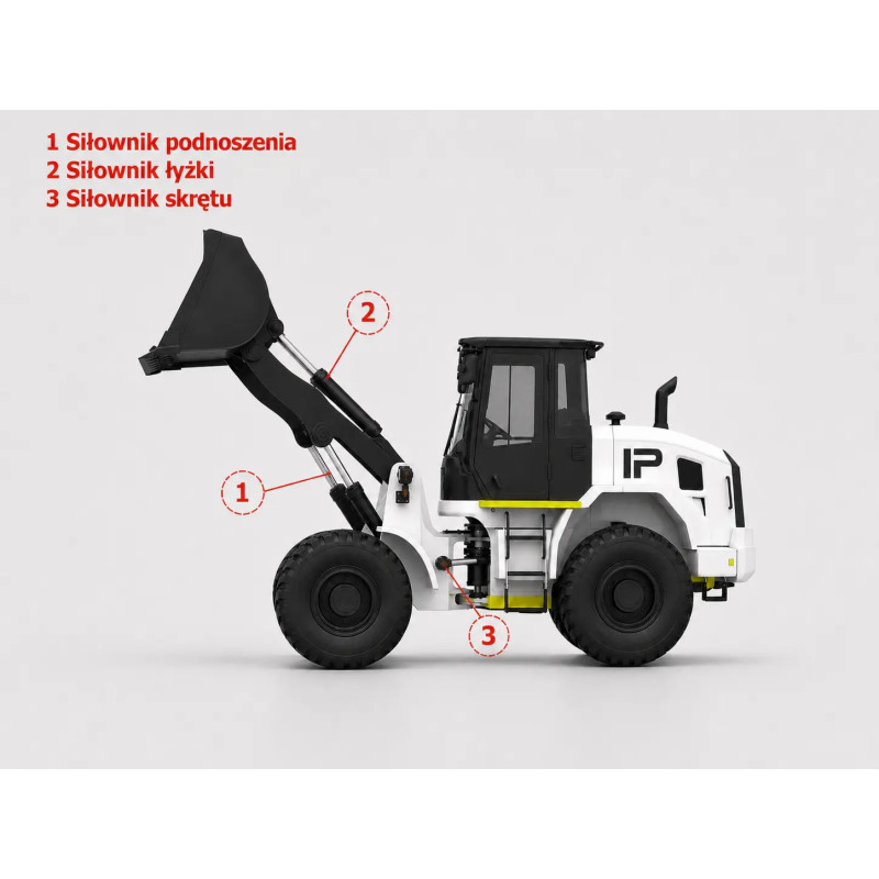 ZESTAW USZCZELNIEŃ SIŁOWNIKA WYSIĘGNIKA KOMATSU 707-99-77220 PC650LC-3