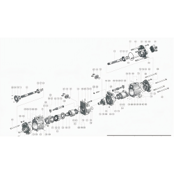 POMPA HYDRAULICZNA K3V180DTP151R-9N05-AHV with Gear Pump POMPA HYDRAULICZNA K3V180DTP151R-9N05-AHV with Gear Pump