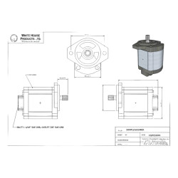 POMPA HYDRAULICZNA ODPOWIEDNIK S16S10DH12R FIAT ALIS