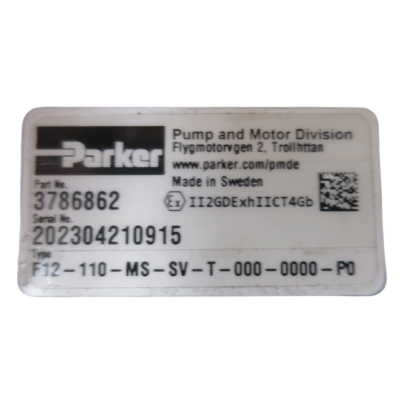 SILNIK HYDRAULICZNY PARKER F12-110-MS-SV-T-000-0000-P0