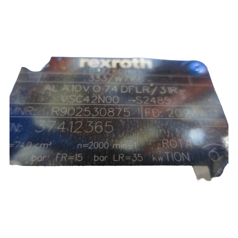POMPA HYDRAULICZN BOSCH REXROTH R902530875 333/W7166 ALA10VO74DFLR/31R