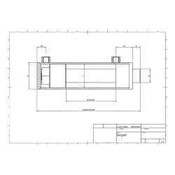 DWUSTRONNEGO DZIAŁANIA 40X80X250
