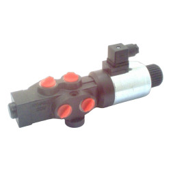 PODWÓJNY PRZEŁĄCZNIK 1/2 BSP 12 V, 6 PORTÓW