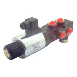 PODWÓJNY PRZEŁĄCZNIK 1/2 BSP 24 V, 6 PORTÓW