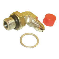 NAKRĘTKA BLOKUJĄCA 1/4BSP x 7/16JIC M/M 90C