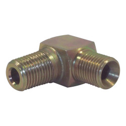 3/8 BSP x 3/8 BSPT M/M 90/C EL