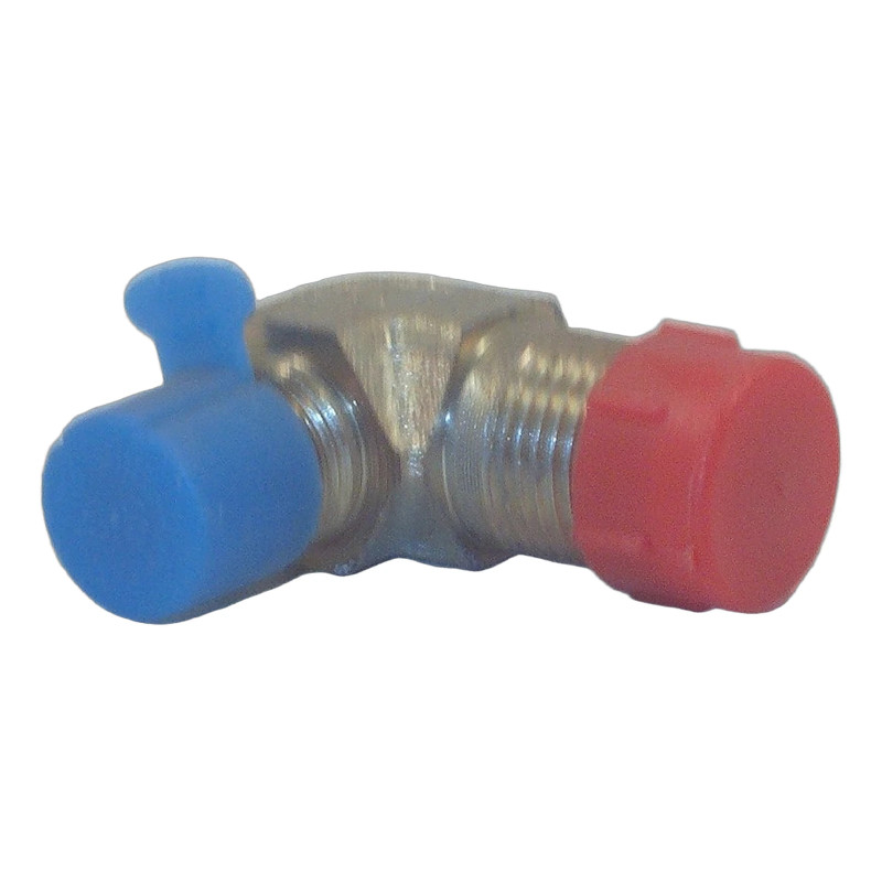 3/8 NPT x 9/16 JIC M/M 90/C