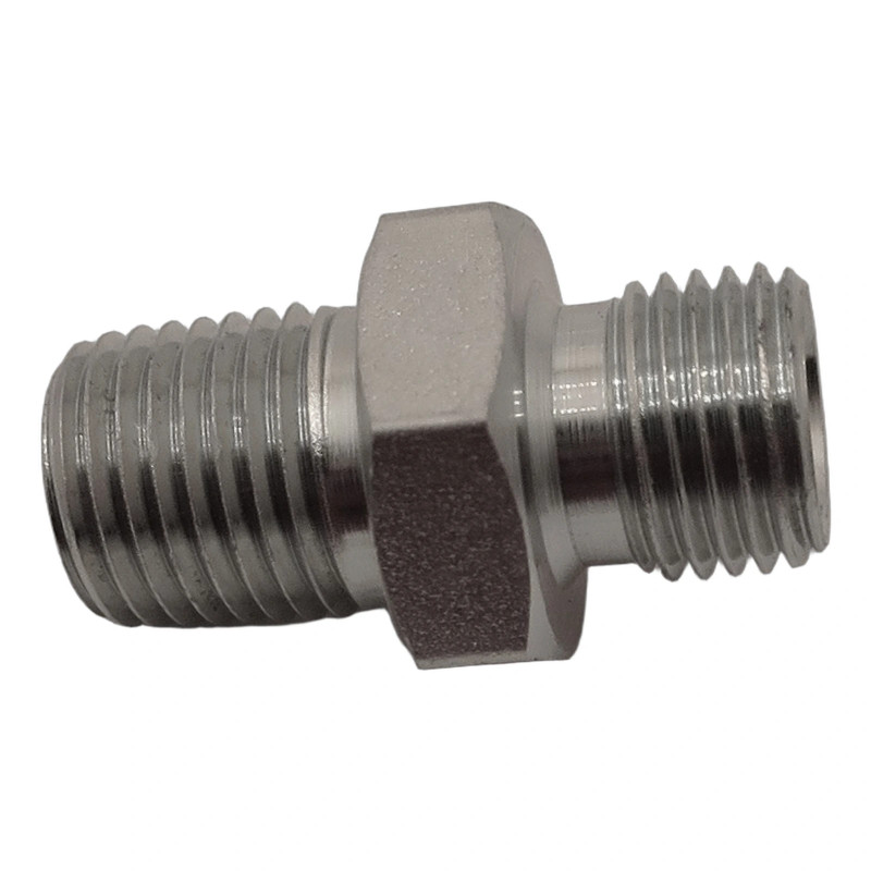ADAPTER 1/4 BSP x 1/4 NPTF M/M