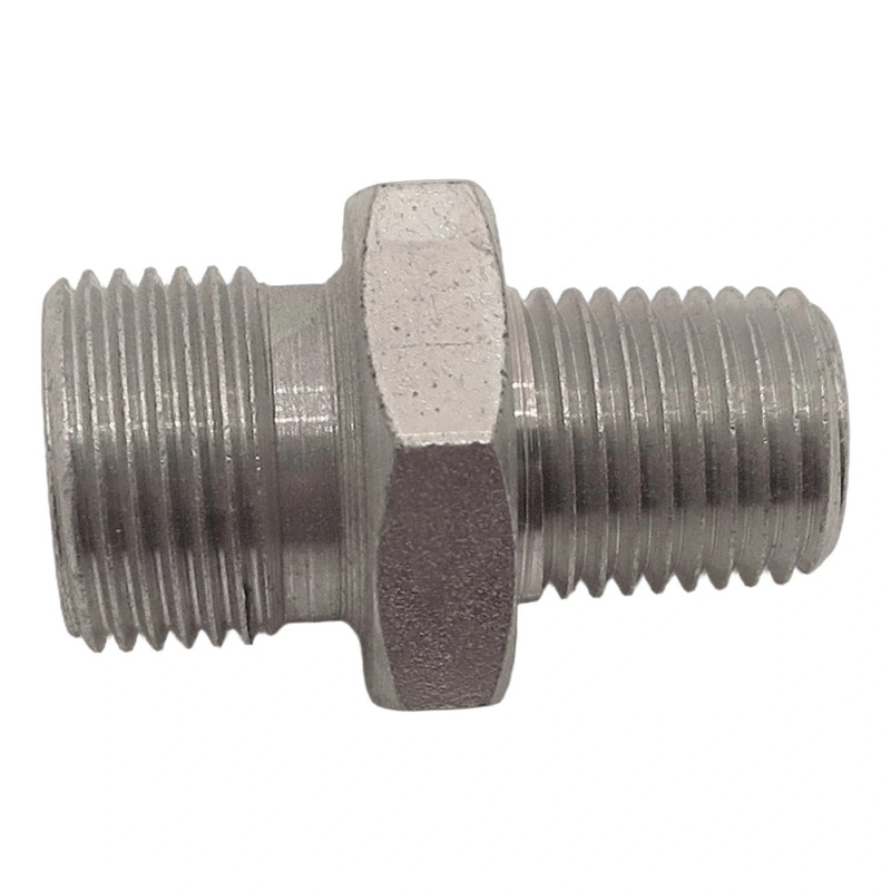 ADAPTER 3/8 BSP x 1/4 NPT M/M ADAPTER 3/8 BSP x 1/4 NPT M/M