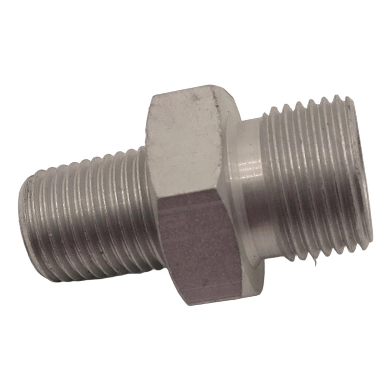 ADAPTER 3/8 BSP x 1/4 BSPT M/M ADAPTER 3/8 BSP x 1/4 BSPT M/M