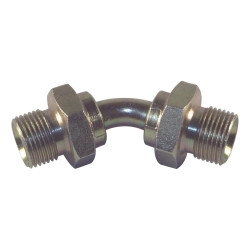 ADAPTER 3/8 x 3/8 BSP M/M 45/S