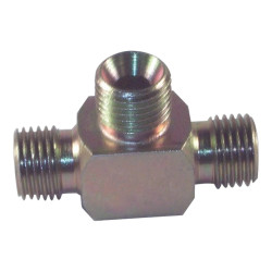 Trójnik 1/4 x 1/4 x 3/8 BSP M/M/M