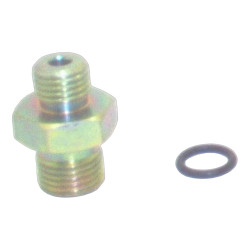 ADAPTER 7/16 UNF-20 X 1/4 BSP M/M