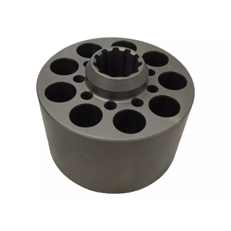 CYLINDER Z TARCZĄ ZAWOROWĄ POMPY  HYDRAULICZNEJ K5V212DP K5V212DP PRAWY RH DOOSAN JCB HITACHI NEW HOLLAND